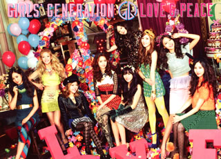 CD)少女時代/LOVE&PEACE（(初回限定盤)）（ＤＶＤ付）(UPCH-29160)(2013/12/11発売)