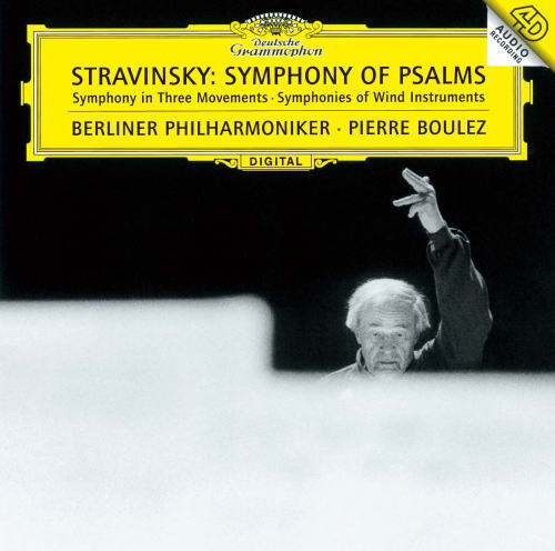 CD)ストラヴィンスキー:詩篇交響曲/管楽器のための交響曲/3楽章の交響曲 ブーレーズ/BPO ベルリン放送cho.(UCCG-2103)(2021/03/24発売)