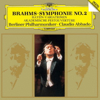 CD)ブラームス:交響曲第2番/ハイドンの主題による変奏曲/大学祝典序曲 アバド/BPO(UCCS-50163)(2021/10/27発売)