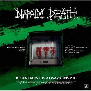 CD)NAPALM DEATH/RESENTMENT IS ALWAYS SEISMIC - a final throw of throes(QATE-10136)(2022/02/25発売)