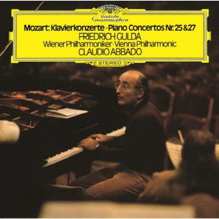 CD)モーツァルト:ピアノ協奏曲第25番・第27番 フリードリヒ・グルダ/ウィーン・フィルハーモニー管弦楽団/クラウディオ・アバド(UCCG-53046)(2023/04/12発売)