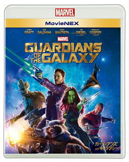 Blu-ray)ガーディアンズ・オブ・ギャラクシー MovieNEX(’14米)〈2枚組〉（Blu-ray+DVD）(VWAS-2943)(2015/01/21発売)