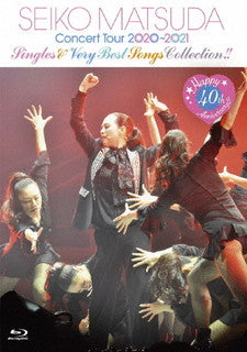 Blu-ray)松田聖子/Happy 40th Anniversary!!SEIKO MATSUDA Concert Tour 2020～2021 Singles&Very Best Songs Collection!!〈初回限定盤〉(UPXH-29053)(2021/11/24発売)