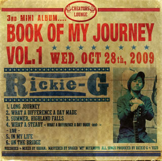 CD)Rickie-G/BOOK OF MY JOURNEY VOL.1(RZCD-46384)(2009/10/28発売)