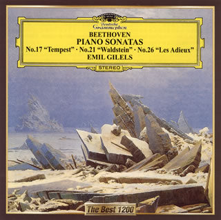 CD)ベートーヴェン:ピアノ・ソナタ「テンペスト」「ワルトシュタイン」「告別」 ギレリス(P)(UCCG-5292)(2012/05/09発売)