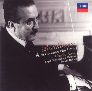 CD)ベートーヴェン:ピアノ協奏曲第3番・第4番 アラウ(P) ハイティンク/RCO(UCCD-4853)(2014/08/27発売)