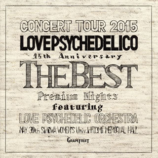CD)LOVE PSYCHEDELICO/15th ANNIVERSARY TOUR-THE BEST-LIVE（通常盤）(VICL-64434)(2015/12/23発売)
