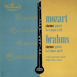 CD)モーツァルト&ブラームス:クラリネット五重奏曲 ウラッハ(CL) ウィーン・コンツェルトハウスSQ（初回出荷限定盤）(UCCW-9015)(2019/12/18発売)