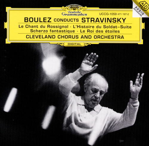 CD)ストラヴィンスキー:交響詩「うぐいすの歌」 他 ブーレーズ/クリーヴランドo.(UCCG-2104)(2021/03/24発売)