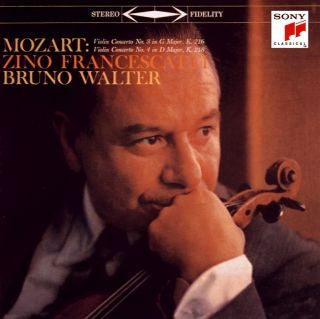 CD)モーツァルト:ヴァイオリン協奏曲第3番・第4番 ワルター/コロンビアso. フランチェスカッティ(VN)(SICC-10345)(2021/08/25発売)