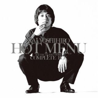 CD)甲斐よしひろ/HOT MENU KAI THE 35th SOLO WORKS COMPLETE BOX(完全生産限定盤/ソロ活動スタート35周年記念)(UPCY-90148)(2022/10/05発売)