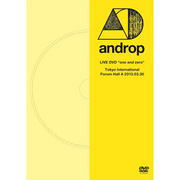 DVD)androp/LIVE DVD”one and zero”@Tokyo International Forum Hall A 2013.03.30(WPBL-90230)(2013/08/21発売)
