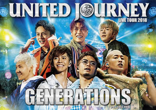DVD)GENERATIONS from EXILE TRIBE/GENERATIONS LIVE TOUR 2018 UNITED JOURNEY〈2枚組〉（通常盤）(RZBD-86753)(2019/01/23発売)
